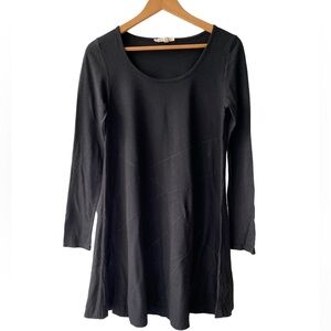 Soft Joie Black Tunic Dress 50% Modal, Made in Peru, Size M